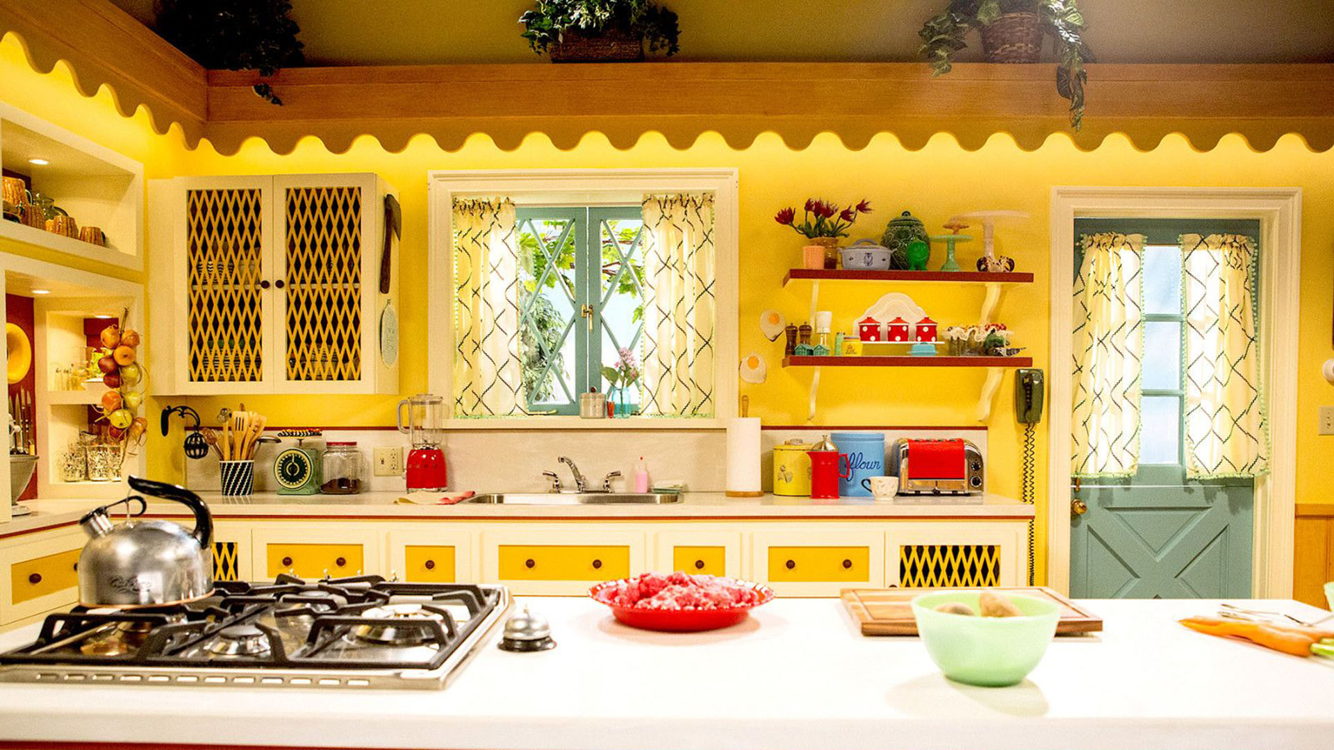 At Home with Amy Sedaris kitchen background